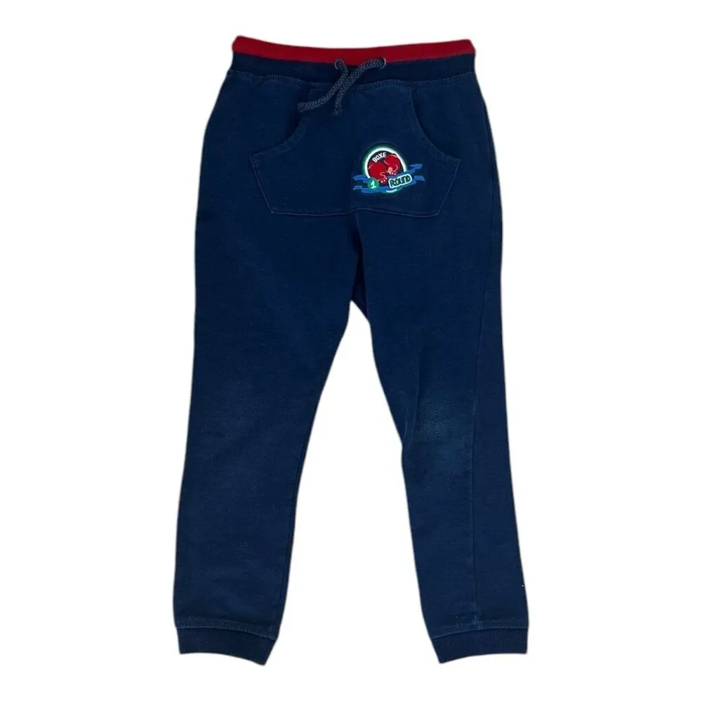 Du Pareil Au Meme Navy Joggers Boxing Embroidery Boys 6